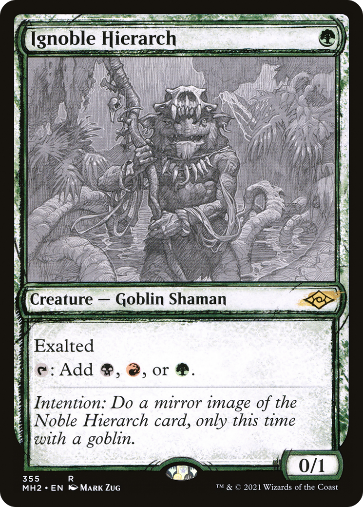 Image of Ignoble Hierarch (Sketch) [Modern Horizons 2]
