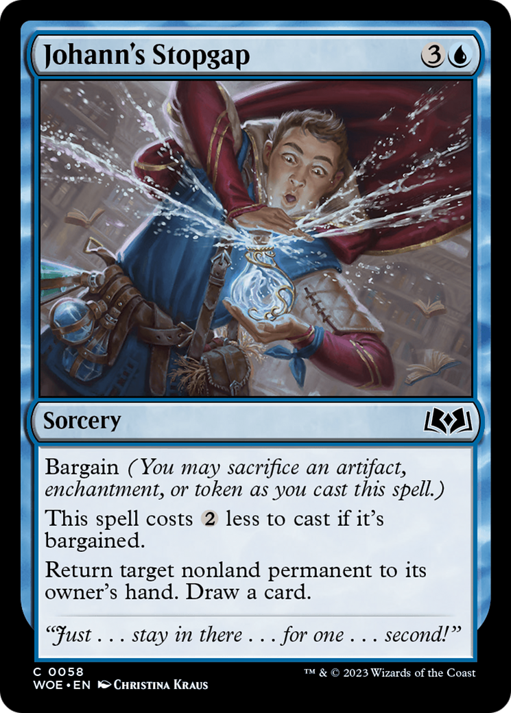Image of Johann's Stopgap [Wilds of Eldraine]