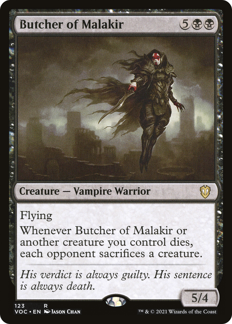 Image of Butcher of Malakir [Innistrad: Crimson Vow Commander]