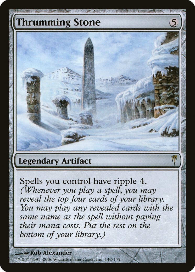 Image of Thrumming Stone [Coldsnap]
