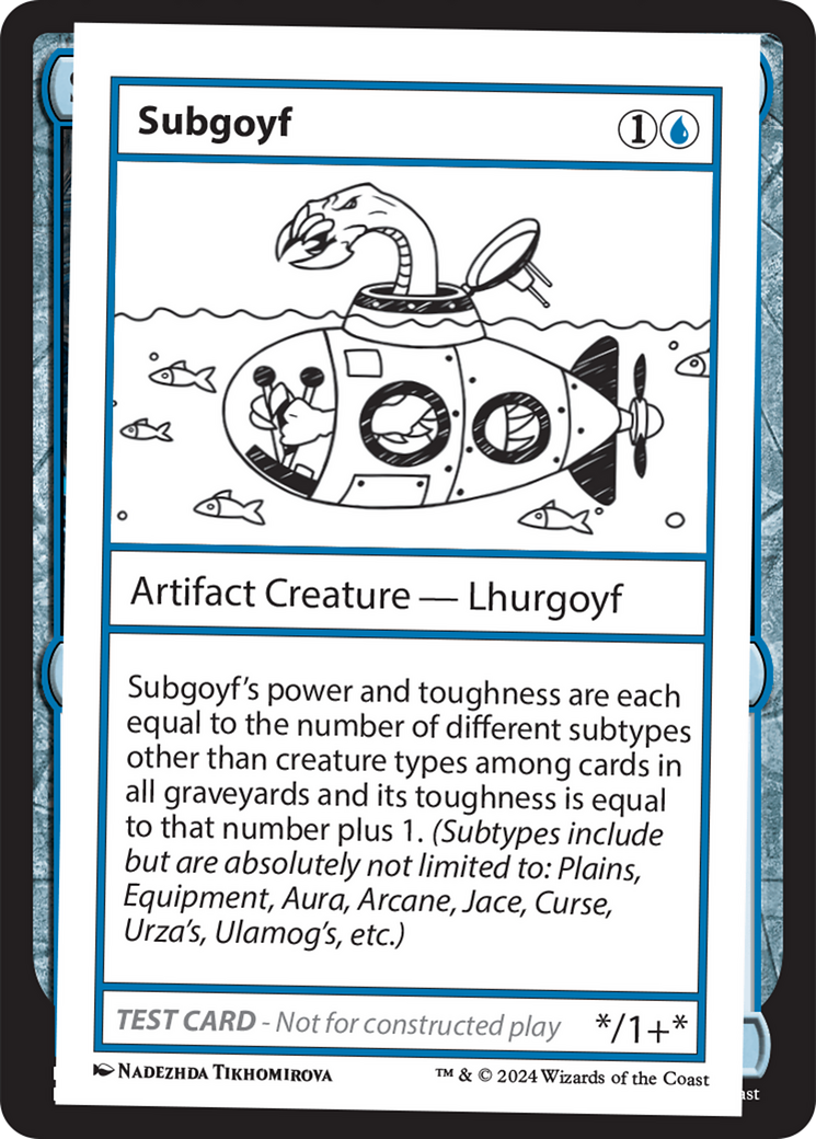 Image of Subgoyf [Mystery Booster 2 Playtest Cards]