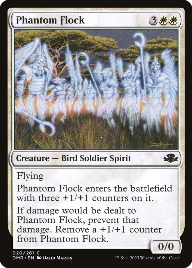 Image of Phantom Flock [Dominaria Remastered]