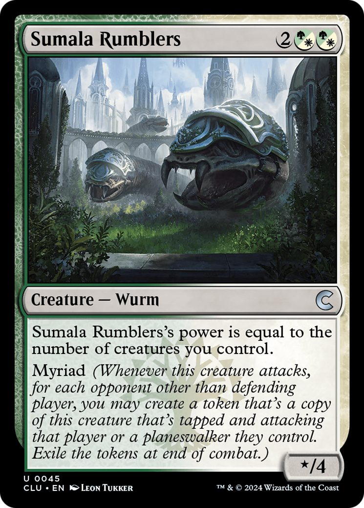 Image of Sumala Rumblers [Ravnica: Clue Edition]