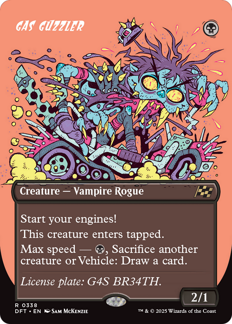 Image of Gas Guzzler (Borderless) [Aetherdrift]