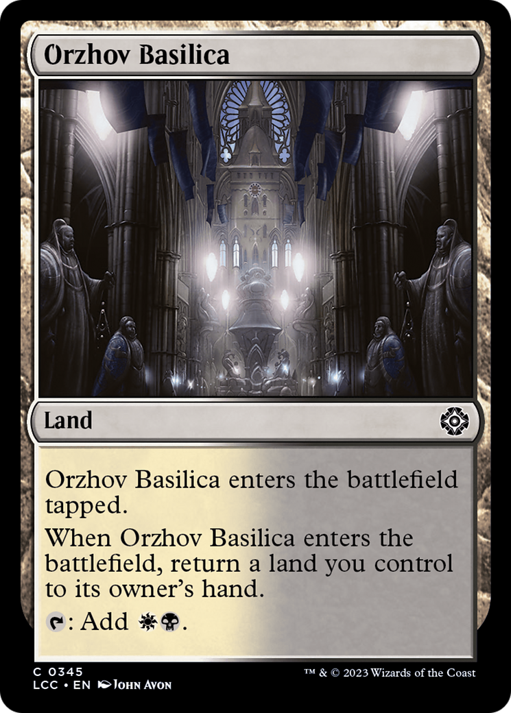 Image of Orzhov Basilica [The Lost Caverns of Ixalan Commander]