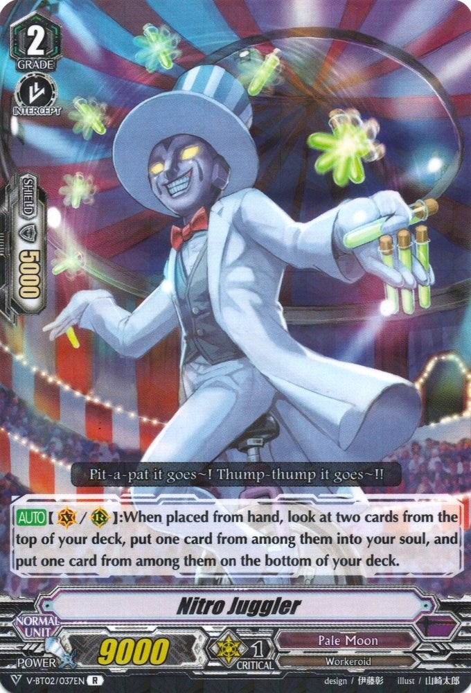 Image of Nitro Juggler (V-BT02/037EN) [Strongest! Team AL4]