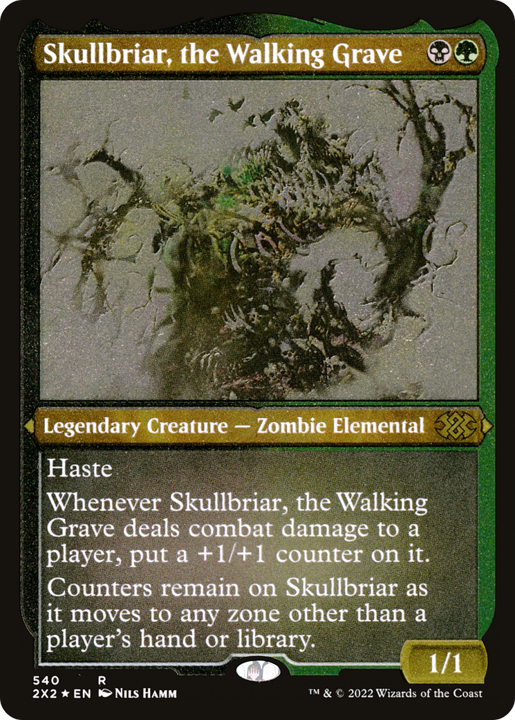 Image of Skullbriar, the Walking Grave (Foil Etched) [Double Masters 2022]