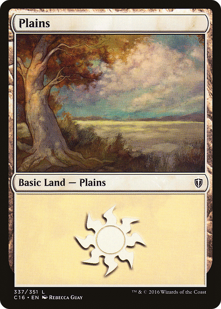 Image of Plains (337) [Commander 2016]