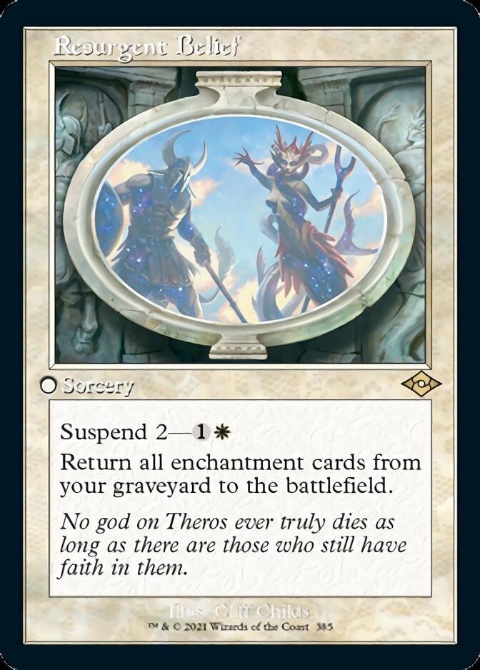 Image of Resurgent Belief (Retro Foil Etched) [Modern Horizons 2]