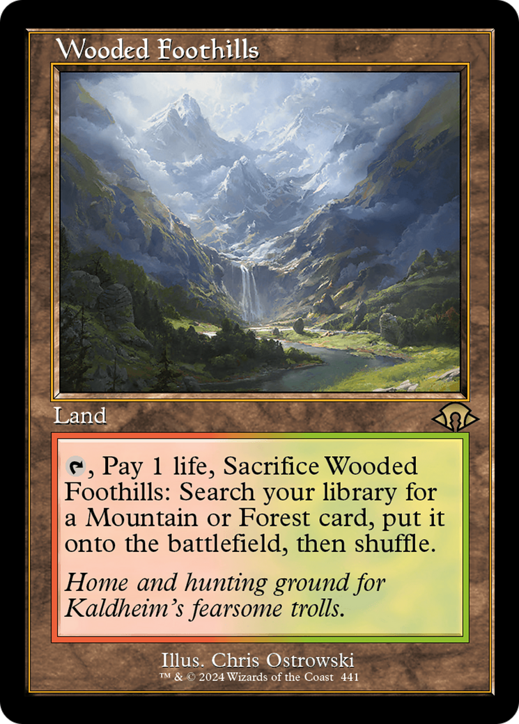 Image of Wooded Foothills (Retro) [Modern Horizons 3]