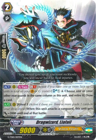 Image of Dragwizard, Liafail (G-TD10/007EN) [Ritual of Dragon Sorcery]