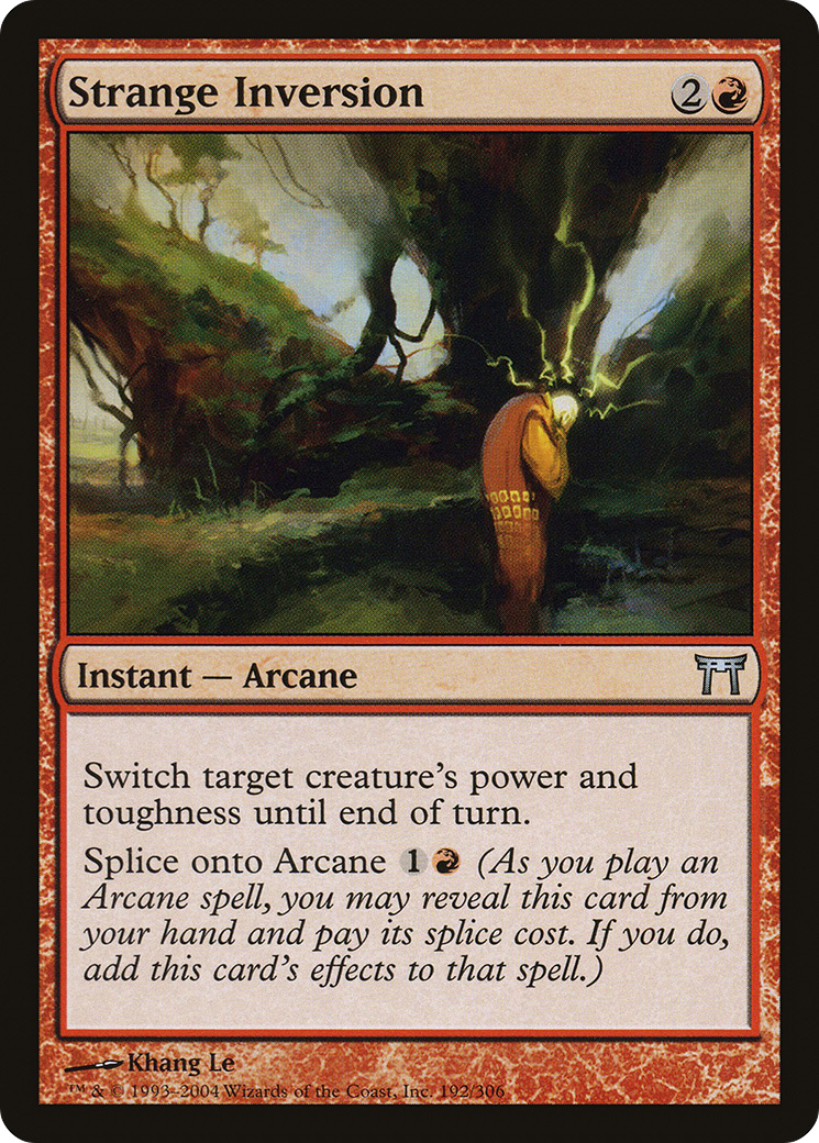 Image of Strange Inversion [Champions of Kamigawa]