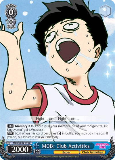 Image of MOB: Club Activities (MOB/SX02-093 C) [Mob Psycho 100]