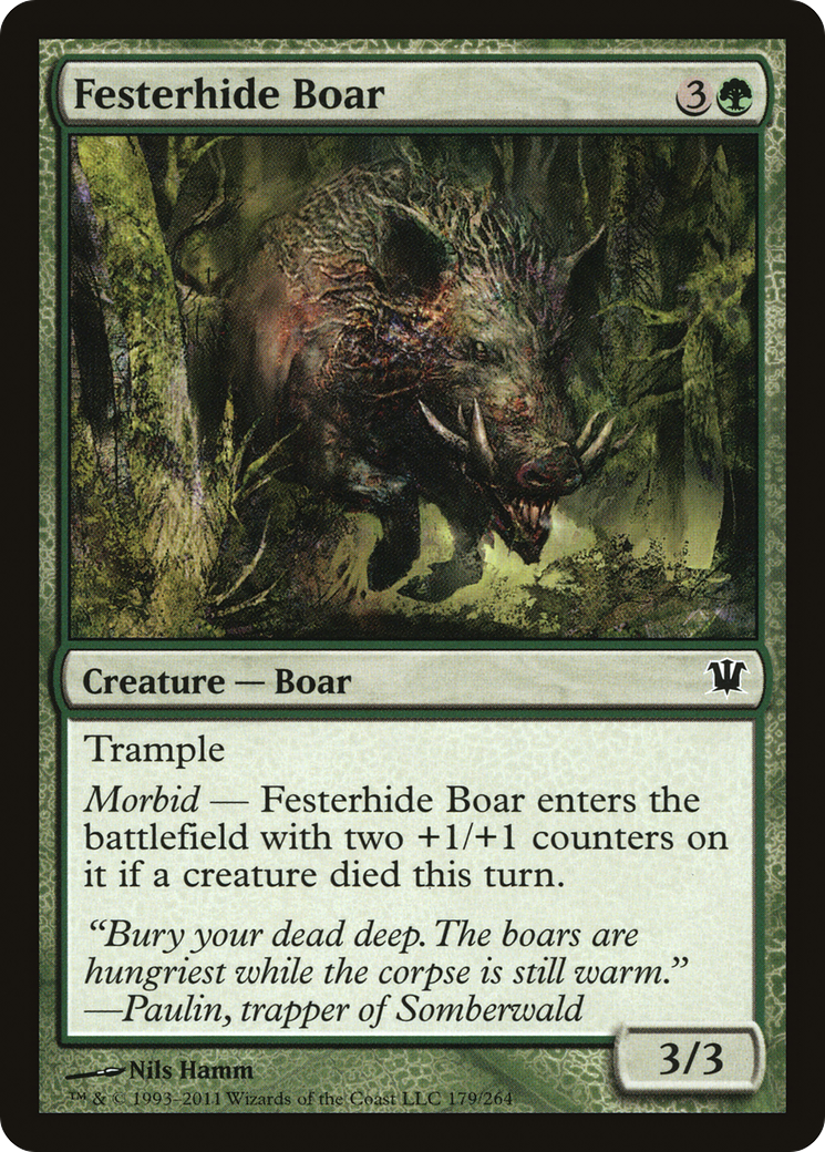 Image of Festerhide Boar [Innistrad]