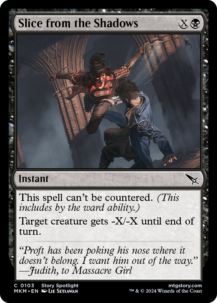 Image of Slice from the Shadows [Murders at Karlov Manor]