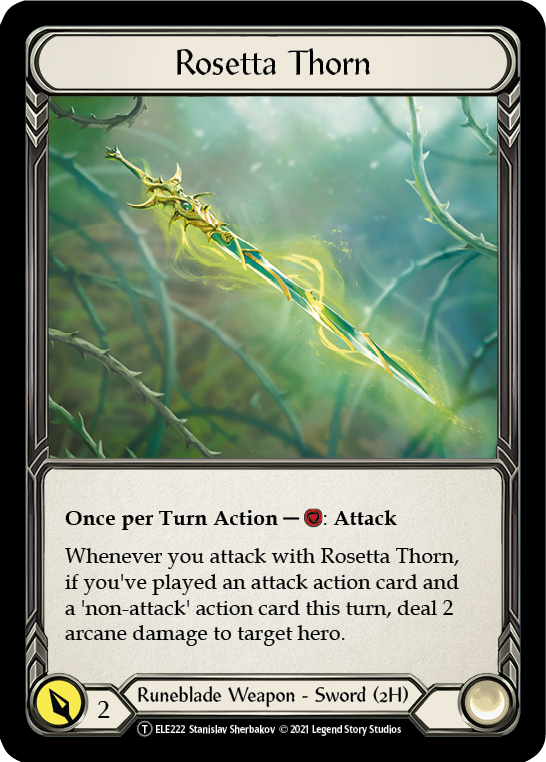 Image of Lexi, Livewire // Rosetta Thorn [U-ELE031] (Tales of Aria Unlimited)  Unlimited Normal