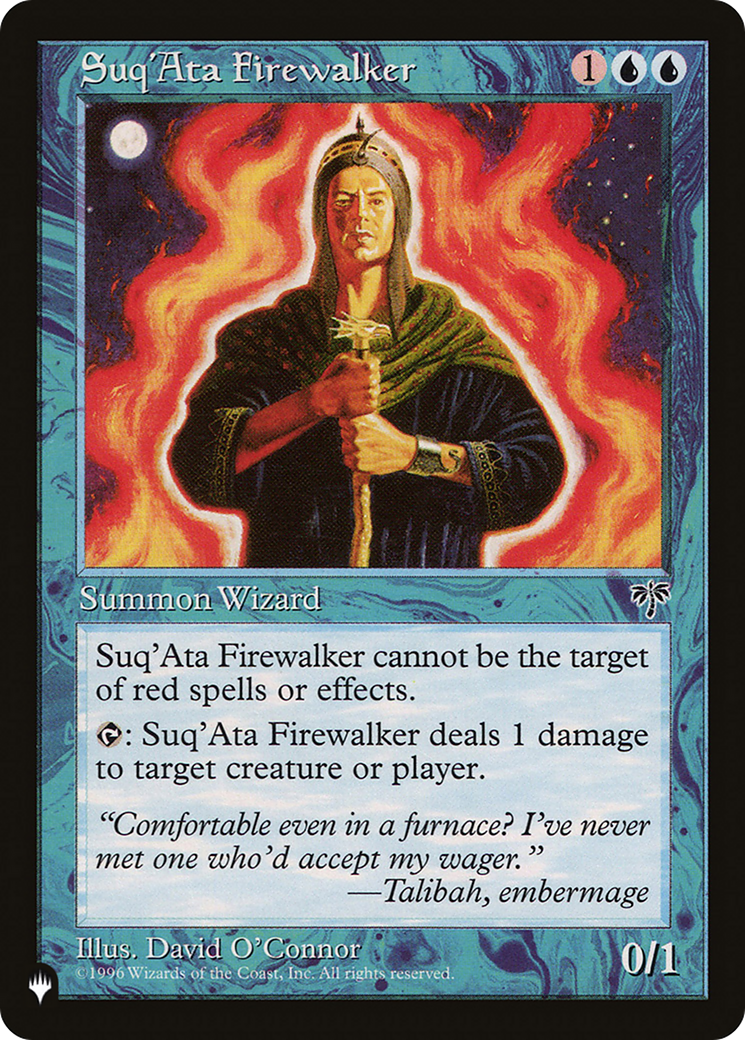 Image of Suq'Ata Firewalker [The List]