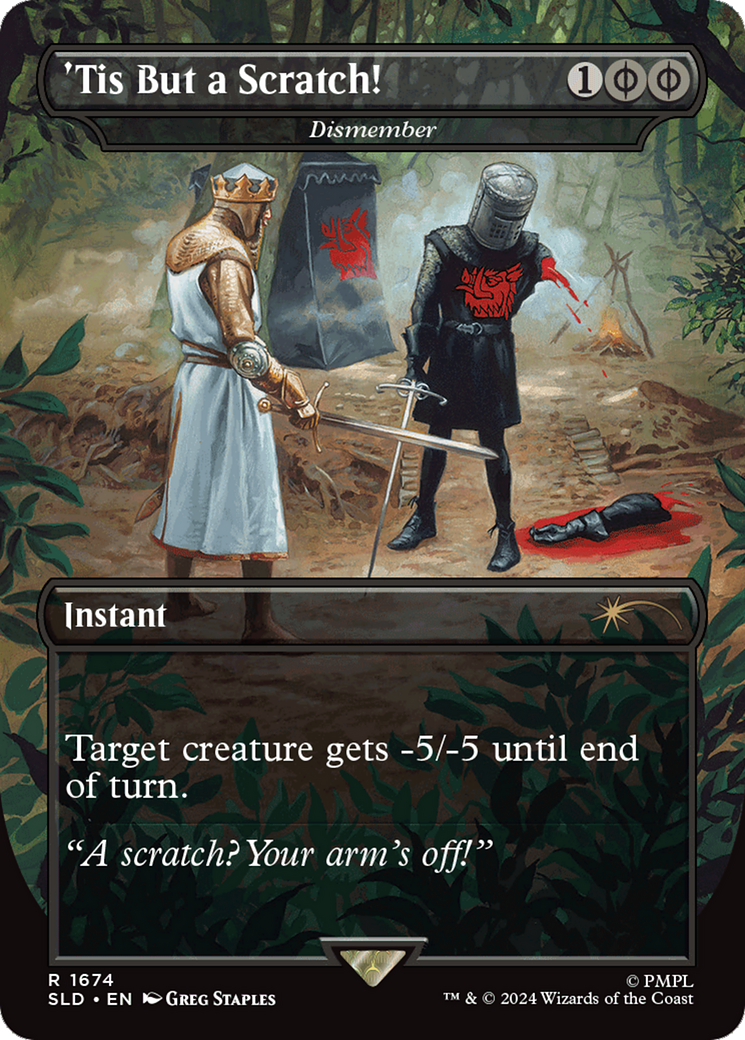 Image of 'Tis But a Scratch! - Dismember [Secret Lair Drop Series]