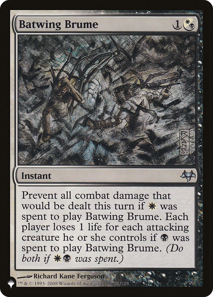 Image of Batwing Brume [The List]