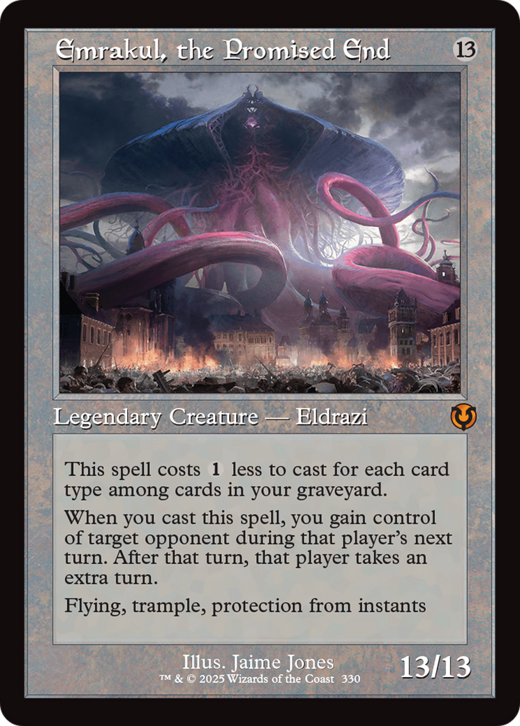 Image of Emrakul, the Promised End (Retro Frame) [Innistrad Remastered]