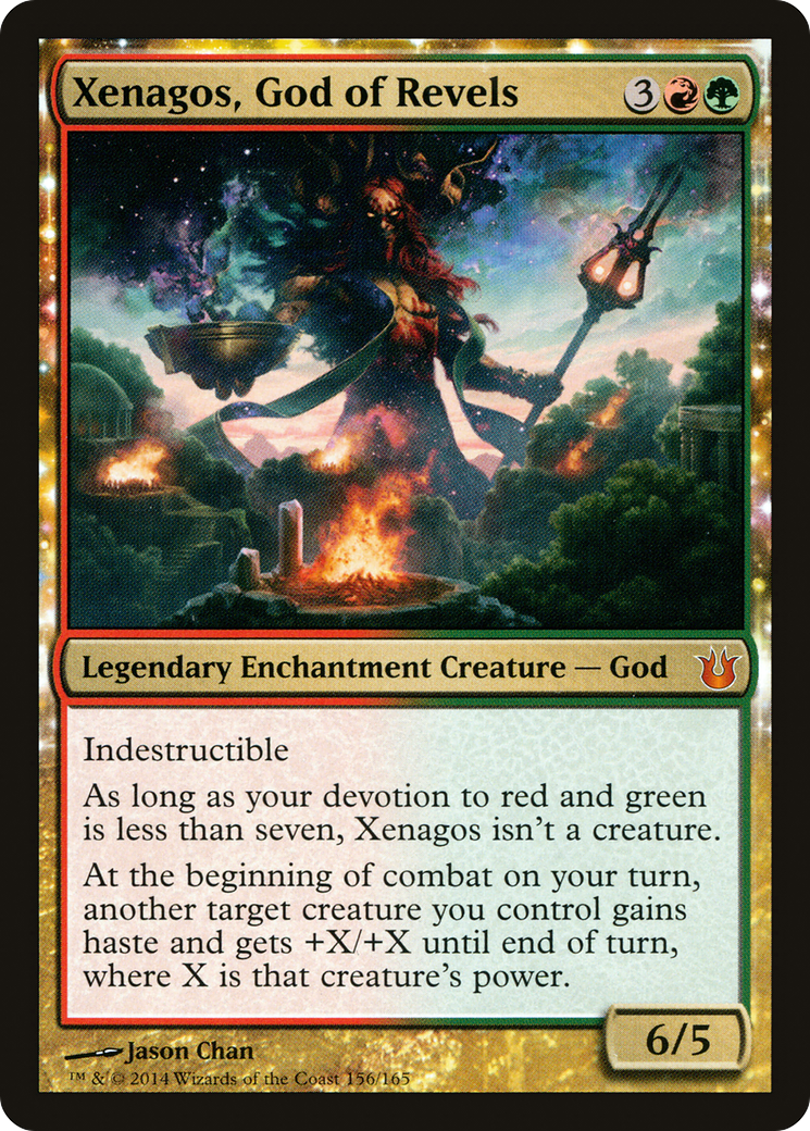 Image of Xenagos, God of Revels [Born of the Gods]
