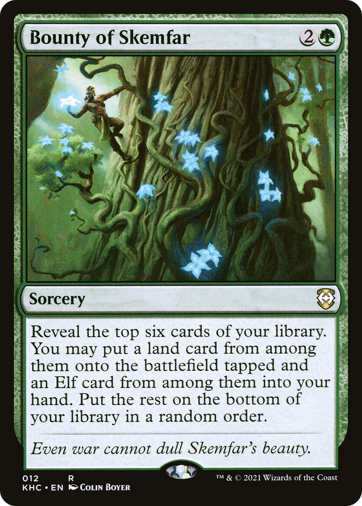 Image of Bounty of Skemfar [Kaldheim Commander]