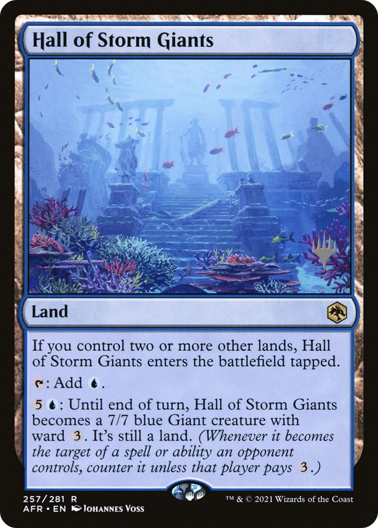 Image of Hall of Storm Giants (Promo Pack) [Dungeons & Dragons: Adventures in the Forgotten Realms Promos]