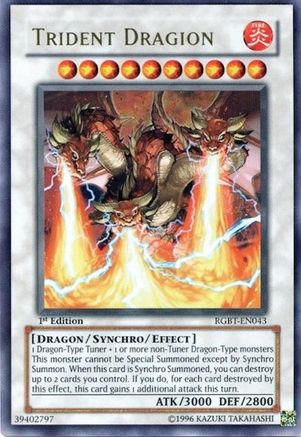 Image of Trident Dragion [RGBT-EN043] Ultra Rare