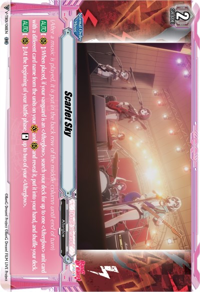 Image of Scarlet Sky (V-TB01/018EN) [BanG Dream! FILM LIVE]