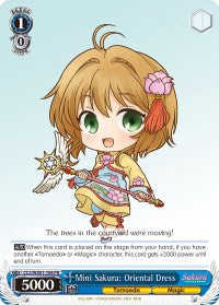 Image of Mini Sakura: Oriental Dress (CCS/WX01-104 PR) (Promo) [Cardcaptor Sakura: Clear Card]