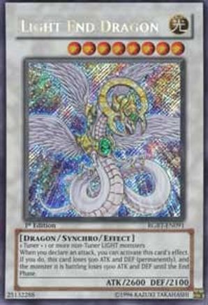 Light End Dragon [RGBT-EN091] Secret Rare