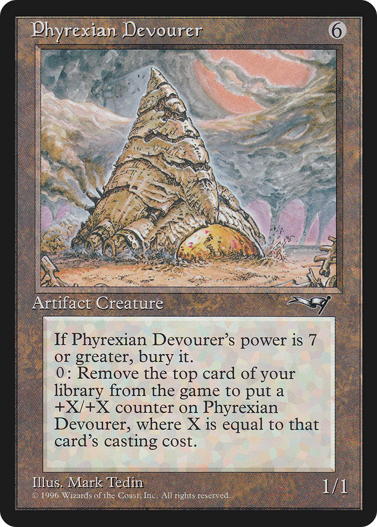 Image of Phyrexian Devourer [Alliances]