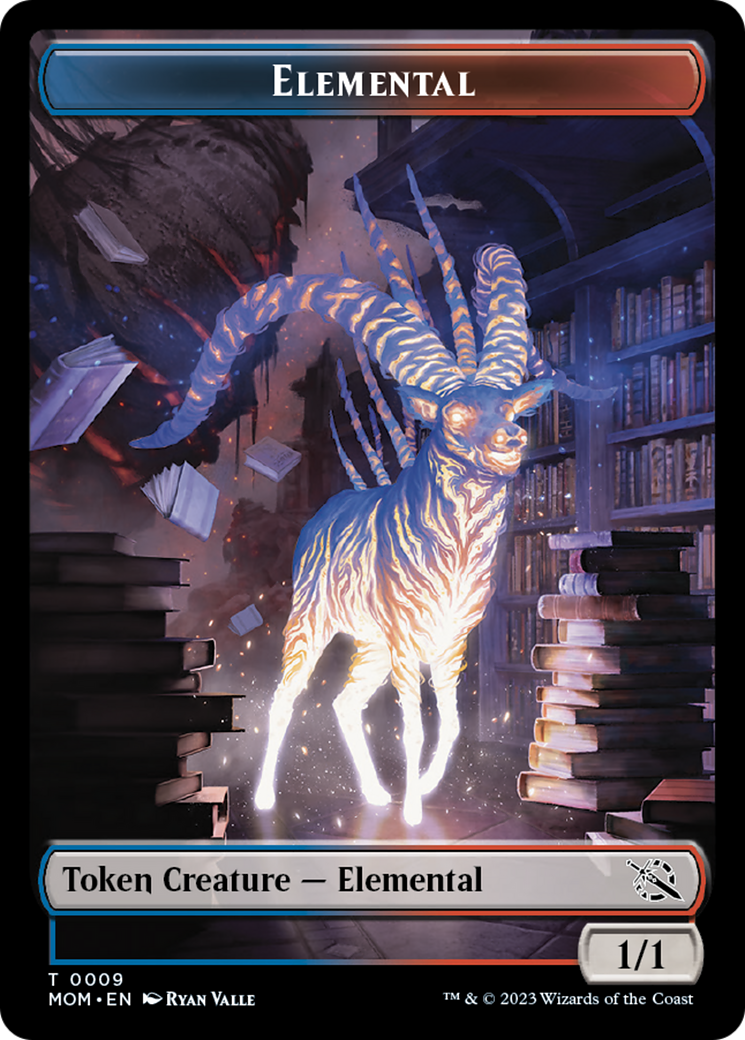 Image of Elemental Token [March of the Machine Tokens]