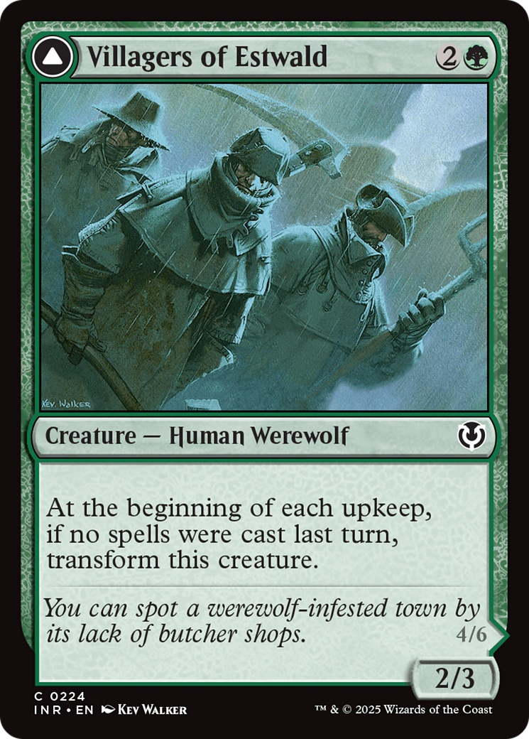 Image of Villagers of Estwald // Howlpack of Estwald [Innistrad Remastered]