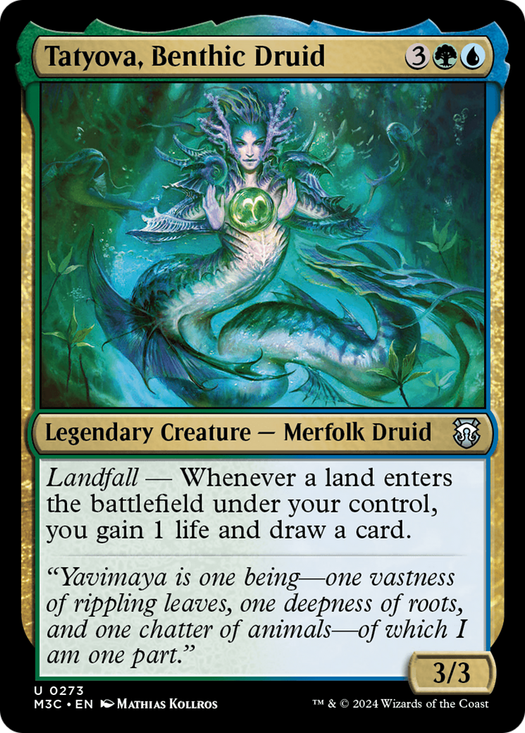 Image of Tatyova, Benthic Druid [Modern Horizons 3 Commander]