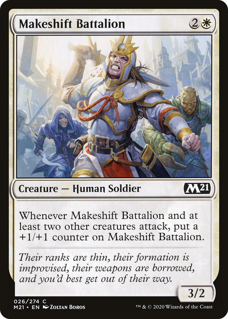 Image of Makeshift Battalion [Core Set 2021]