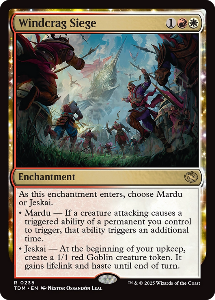 Image of Windcrag Siege [Tarkir: Dragonstorm]