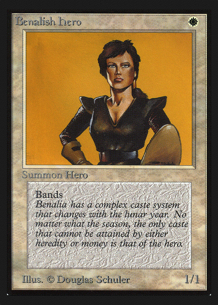 Image of Benalish Hero [International Collectors' Edition]