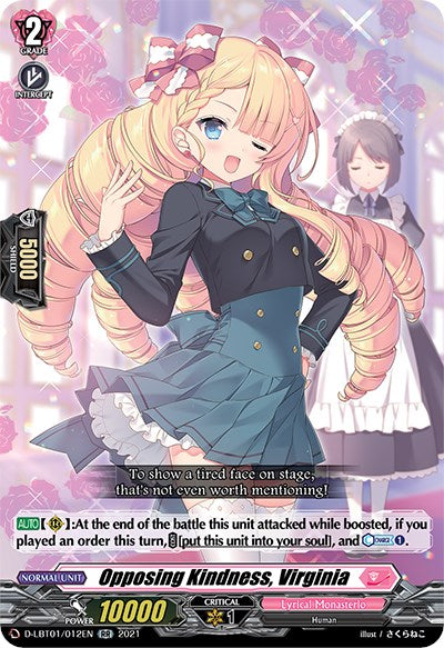 Image of Opposing Kindness, Virginia (D-LBT01/012EN) [Lyrical Melody]