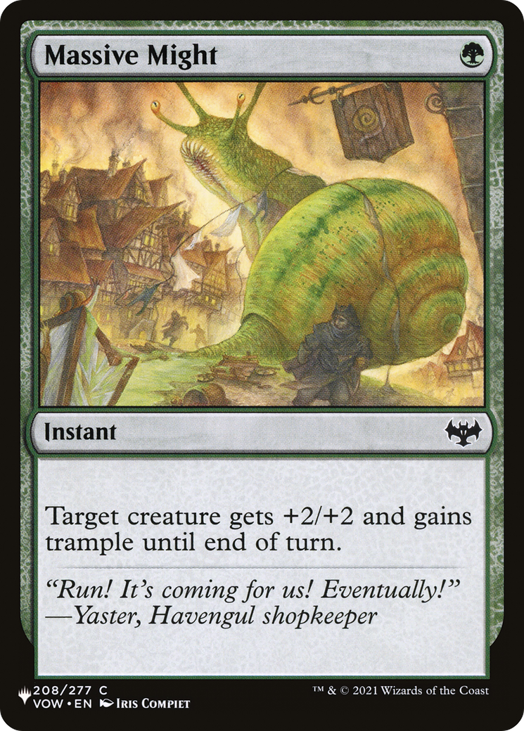 Image of Massive Might [The List]