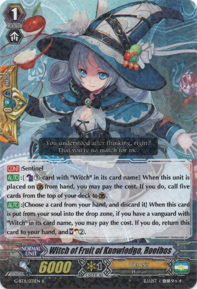 Image of Witch of Fruit of Knowledge, Rooibos (G-BT11/031EN) [Demonic Advent]