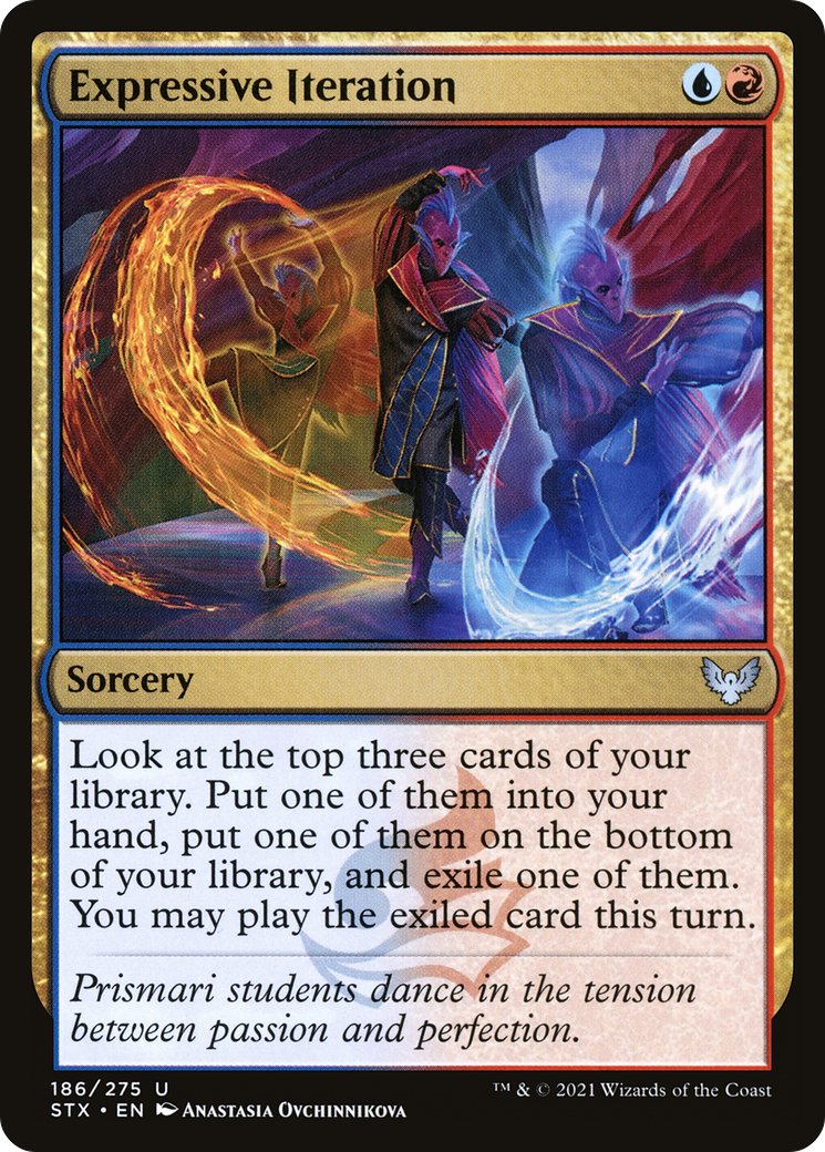 Image of Expressive Iteration [Strixhaven: School of Mages]