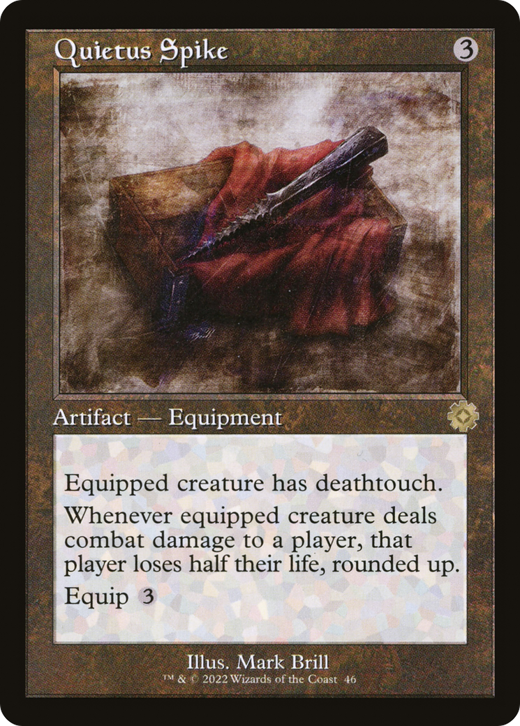 Image of Quietus Spike (Retro) [The Brothers' War Retro Artifacts]