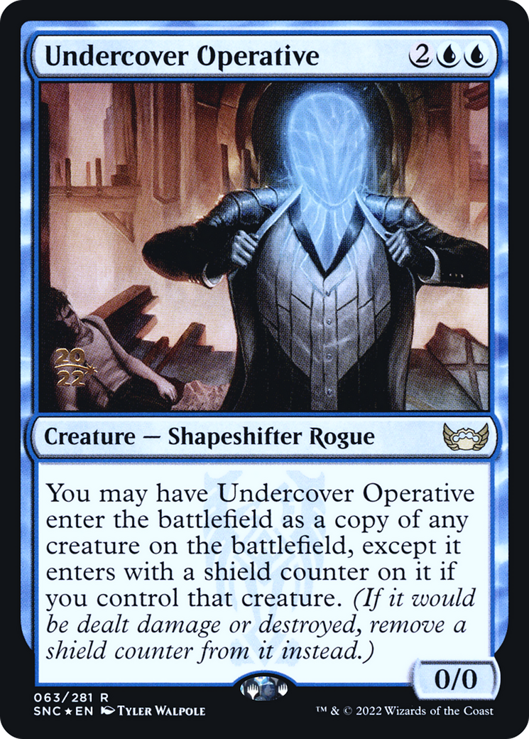 Image of Undercover Operative [Streets of New Capenna Prerelease Promos]