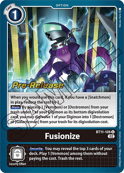 Image of Fusionize [BT11-105] [Dimensional Phase Pre-Release Promos]