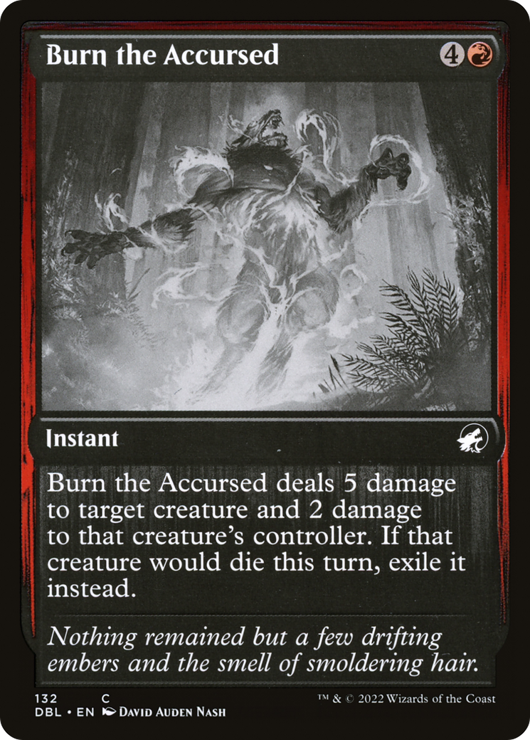 Image of Burn the Accursed [Innistrad: Double Feature]