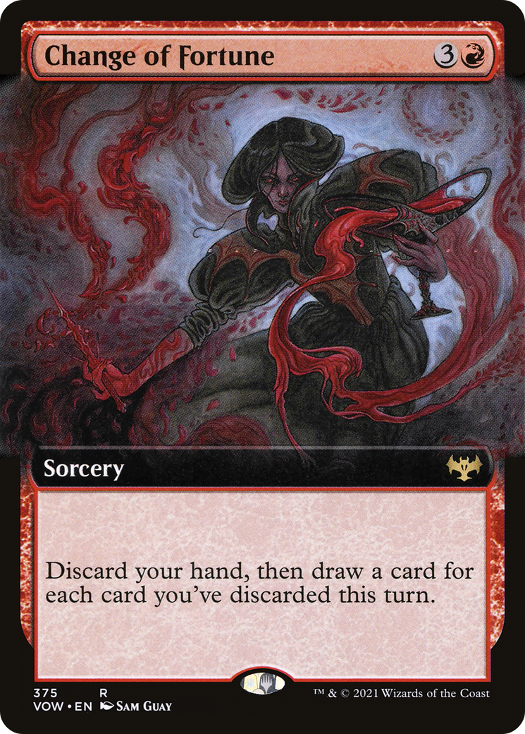 Image of Change of Fortune (Extended Art) [Innistrad: Crimson Vow]