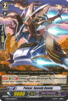 Image of Pulsar, Speedy Bunny (G-BT09/087EN) [Divine Dragon Caper]