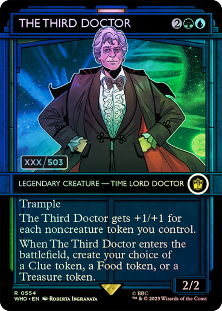 Image of The Third Doctor (Serial Numbered) [Doctor Who]