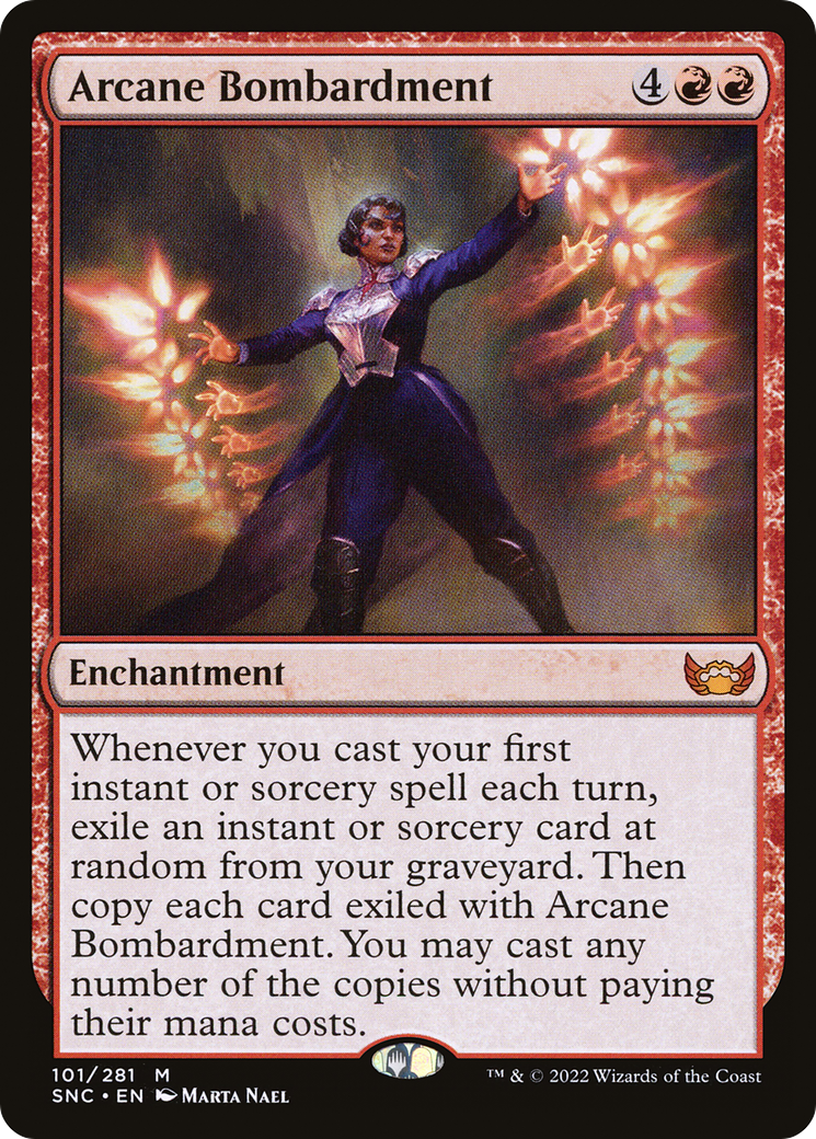 Image of Arcane Bombardment [Streets of New Capenna]
